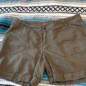EMS Casual Olive Green Women's Shorts